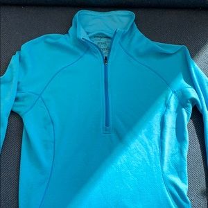 Patagonia capilene 3 mock neck zip up